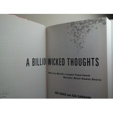 A Billion Wicked Thoughts Ogi Ogas HARDCOVER