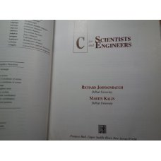 C for Scientists and Engineers, Richard Johnsonbaugh