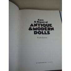 Care and Repair of Antique and Modern Dolls 1st Edition
