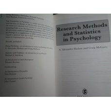 Research Methods and Statistics in Psychology, Haslam  