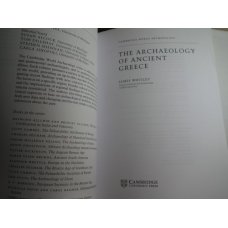 The Archaeology of Ancient Greece, James Whitley 