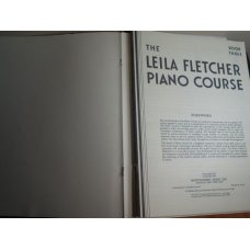 The Leila Fletcher Piano Course Book 3, Sheet music