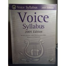 The Royal Conservatory of Music - Voice Syllabus - Exam