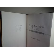 Captains Fury - Jim Butcher - First Edition - HARDCOVER